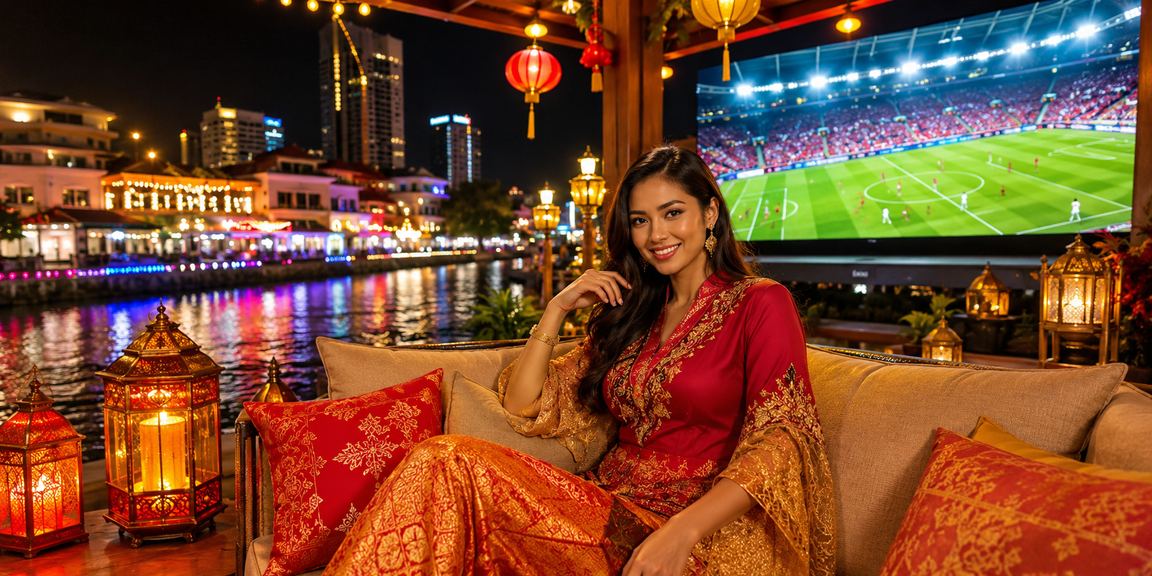 Pemain Melaka menggunakan aplikasi mudah alih mrcoin untuk pertaruhan football