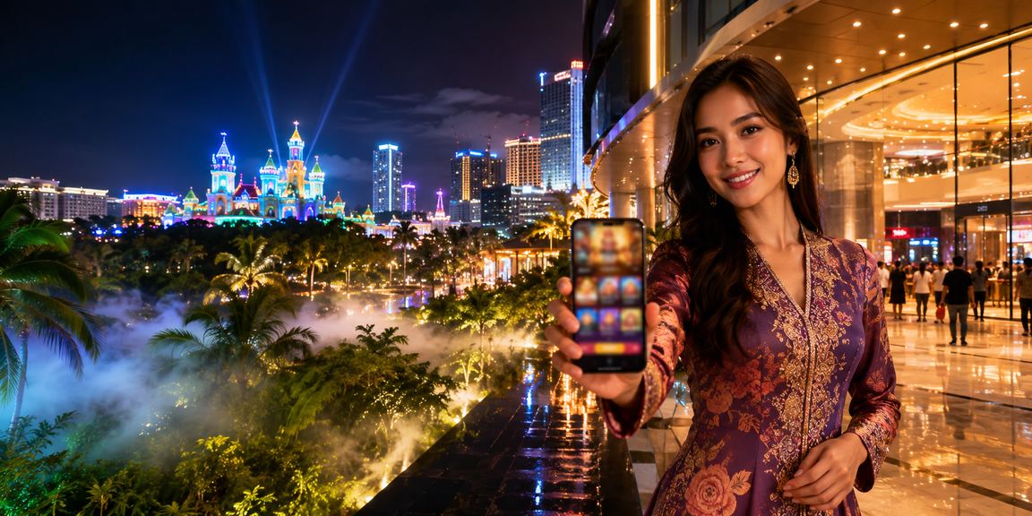 Aplikasi kasino jackpot Malaysia bergaya tempatan diakses melalui platform mrcoin