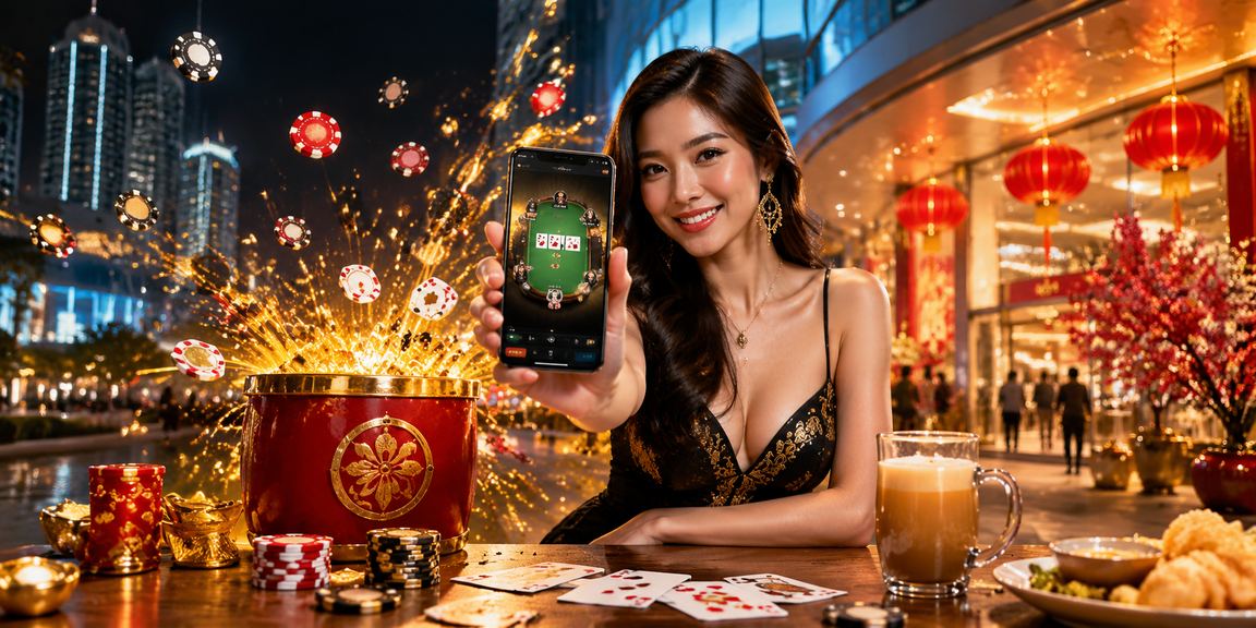 Permainan poker bergaya Malaysia di Petaling Jaya melalui kasino dalam talian