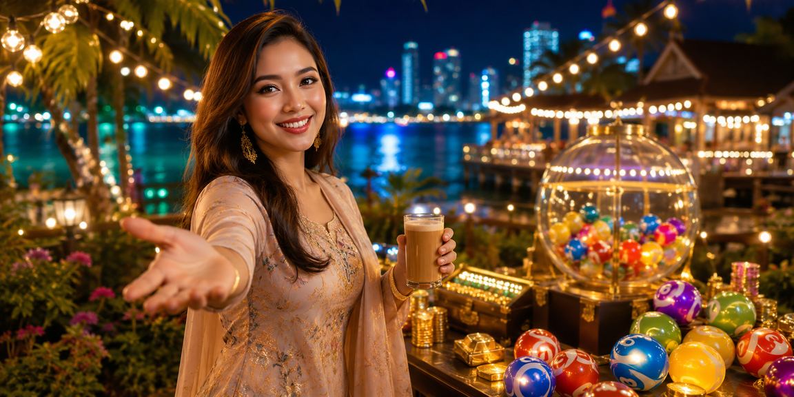 Paparan loteri dalam talian bergaya Terengganu di platform mrcoin